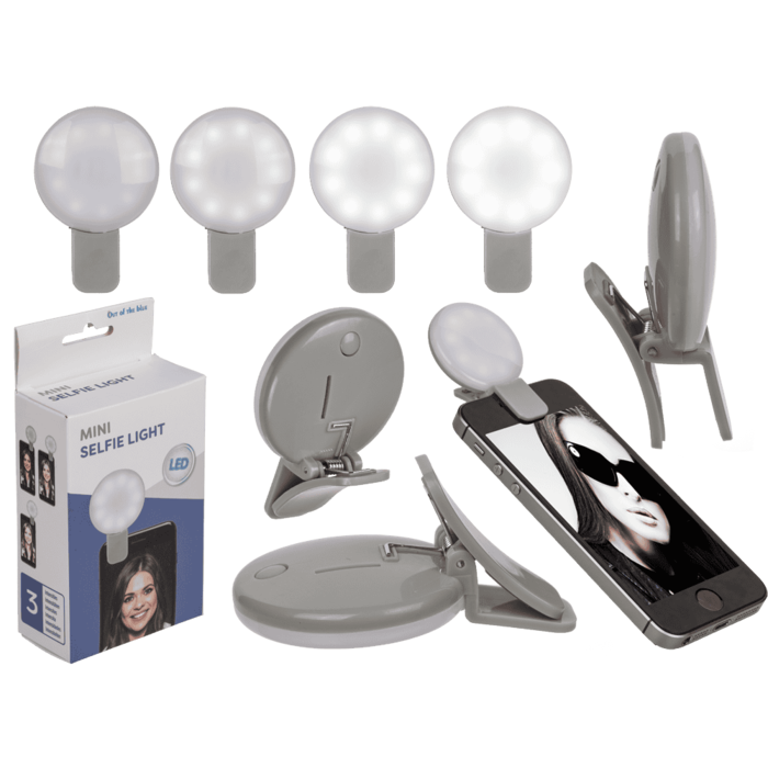 Mini Selfie Licht, ca. 62 x 42 x 38 mm,