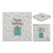 Papier Servietten, Geschenk mit Happy