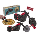 Pizza-Cutter, Motorrad, ca. 22 x 10 cm,
