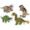 Plüsch-Dinosaurier, ca. 31 cm, 4-fach sortiert