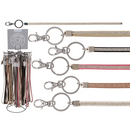 Schlüsselband mit Besatz, Metall-Ring &