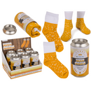 Socken, Bier, Einheitsgröße, 76% Baumwolle,