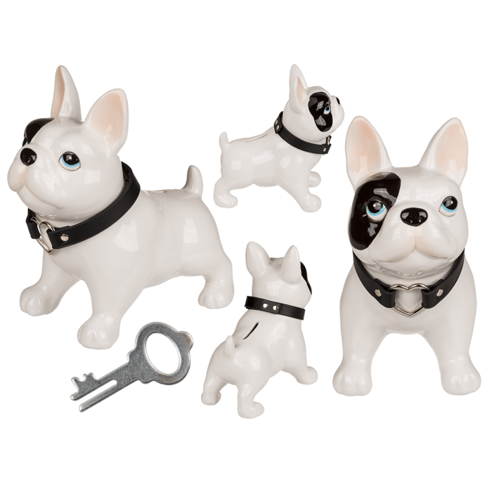 Spardose, Hund, ca. 21 x 19,7 cm,