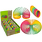 Spirale, Regenbogen, ca. 10 cm,