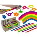 Stretch-Schnur, Colours, ca. 28 cm,