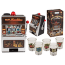 Trinkspiel, Spielautomat, mit 5 Shooter-Gläsern,