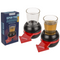 Trinkspiel, Spin the Arrow, mit Shooter-Glas &