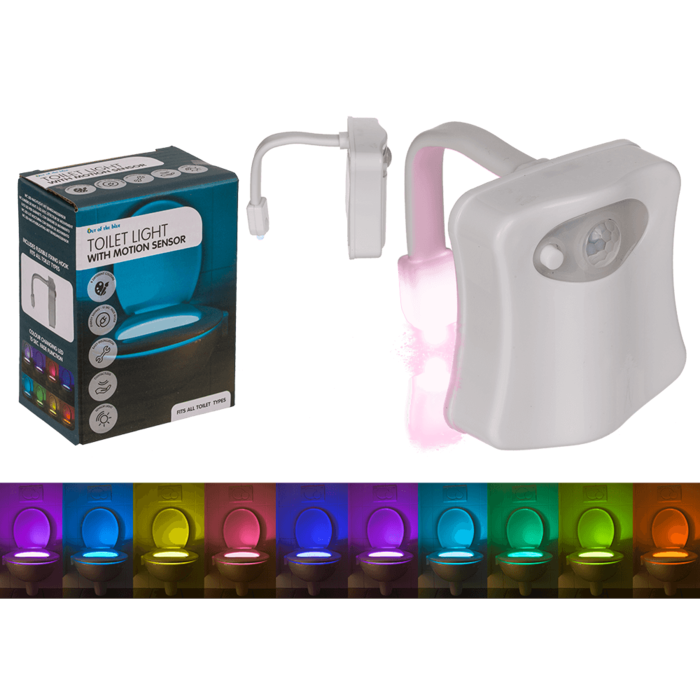 WC LED-Nachtlicht mit Bewegungssensor,