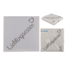 Weiße Papier-Servietten, Lieblingsessen,