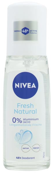 Nivea Deozerstäuber 75ml Fresh Natural