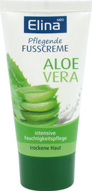 Elina Aloe Vera Fusscreme 50ml intensive Feuchtigkeitspflege fr trockene Haut
