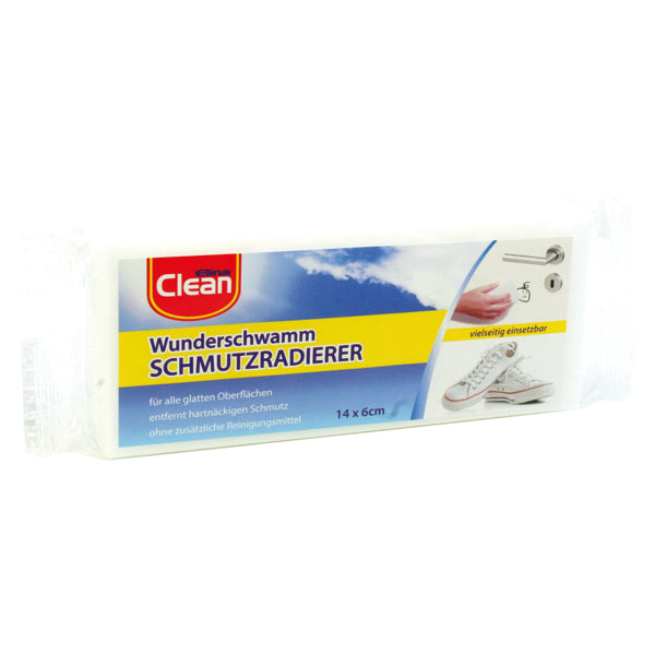 Wunderschwamm CLEAN 14x5,9x2,9cm Schmutzradier.