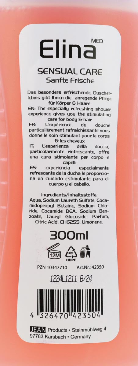 Dusch Gel Elina 300ml 2in1 Sensual Care fr Haut und Haare sanfte Frische