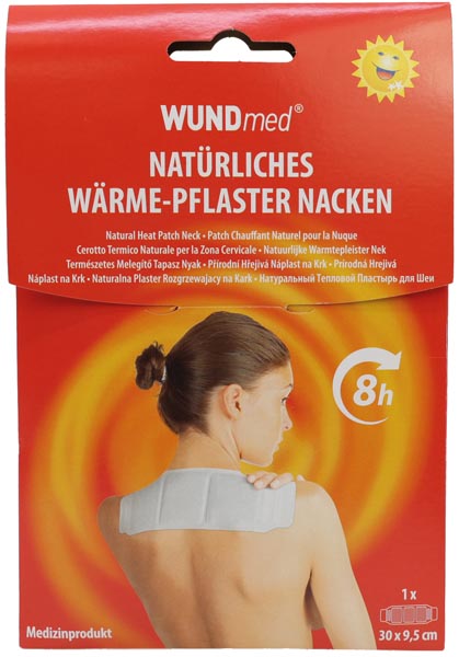 Wundverb. Wärme Pflaster Nacken 30x9,5cm 50gr.