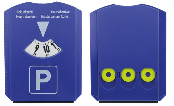 Auto Parkscheibe 15x12cm, mit Eiskratzer