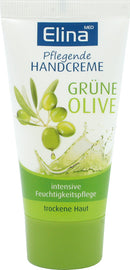Elina Olive Handcreme 50ml in Tube intensive Feuchtigkeitspflege fr trockene Haut