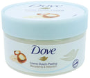 Dove Dusch Peeling 225ml Macadamia & Reismilch