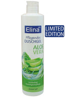Dusch Gel Elina 300ml Aloe Vera reichhaltige Feuchtigkeitspflege runde Flasche Limited Edition