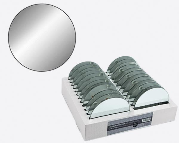Untersetzer Spiegelglas, rund Ø10cm Dicke: 0,2cm