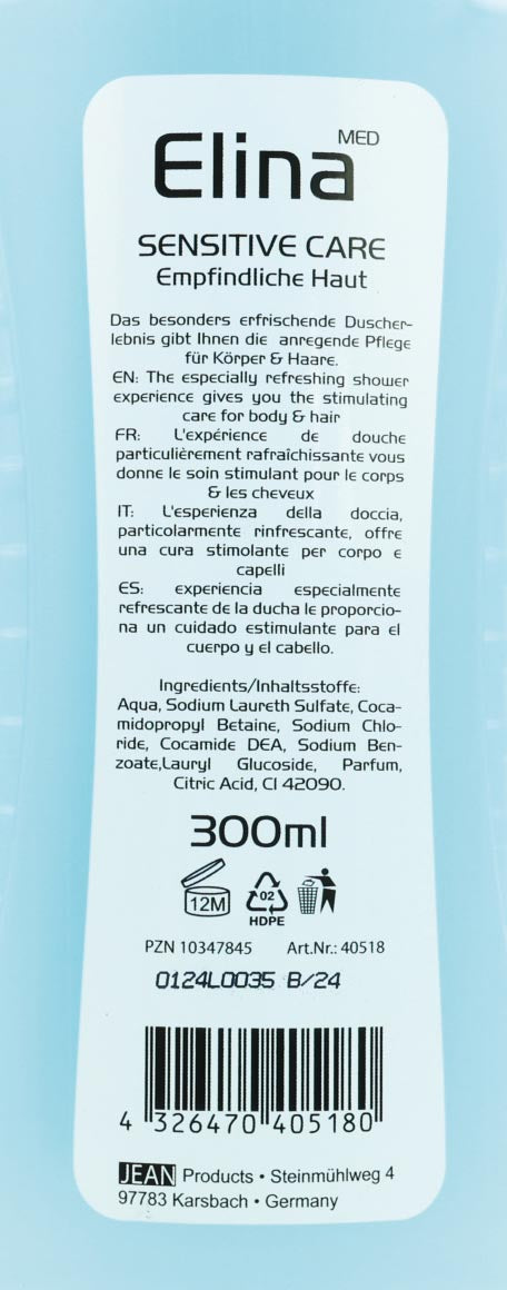 Dusch Gel Elina 300ml 2in1 Sensitive Care fr Haut und Haare