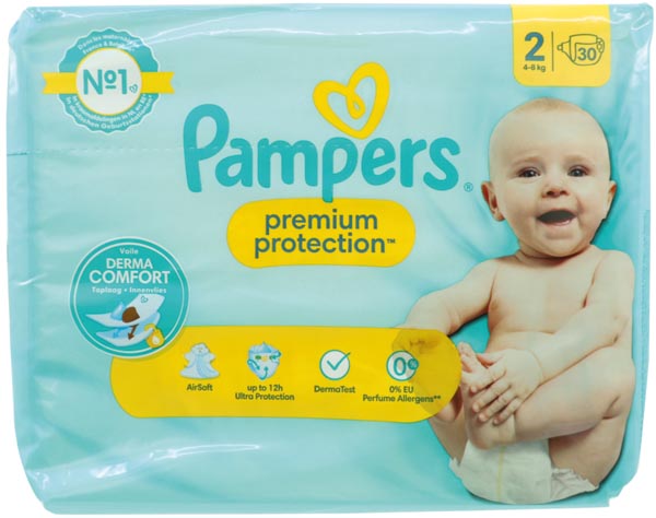 Pampers Premium Protection New Baby Gr.2 Mini 30