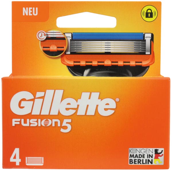 Gillette Fusion 4er Klingen