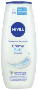 Nivea Dusch 250ml Creme Soft Pflegedusche mit natrlichem Mandel-l