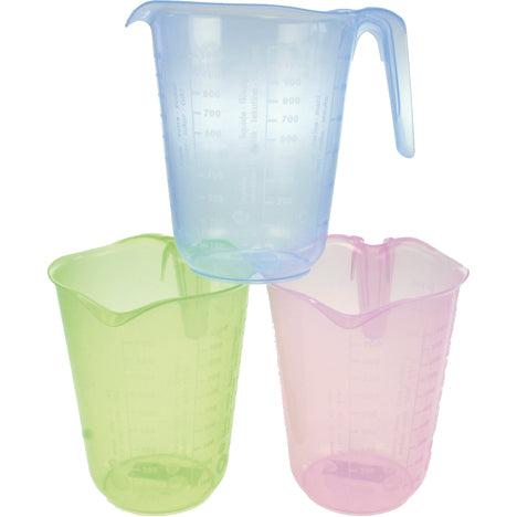 Messbecher 1 Liter farbig sortiert