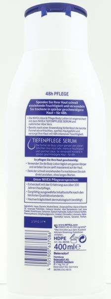 Nivea Body Lotion 400ml Aloe & Pflege