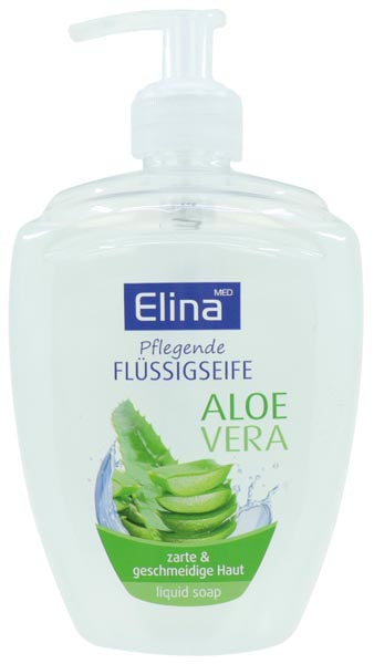Elina Aloe Vera Seife flüssig 500ml mit Spender