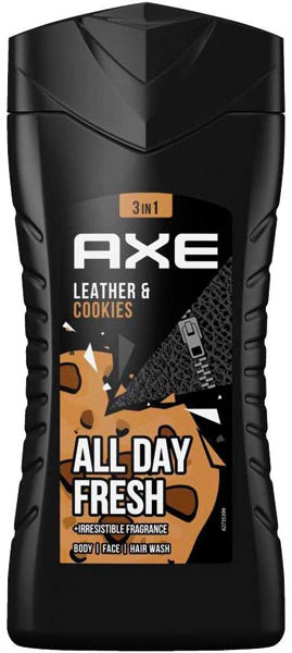 Axe Dusch 250ml Collission Leather & Cookies