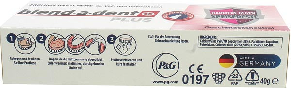 Blend-a-Dent Haftcreme 40g Krmmelschutz