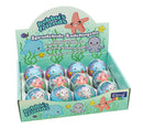 Badekugel Elina Kids 100g 3-fach sort. Display Octopus-Kiwi, Delphin-Traube, Seestern-Himbeere mit Traubenkern- & Avocadol