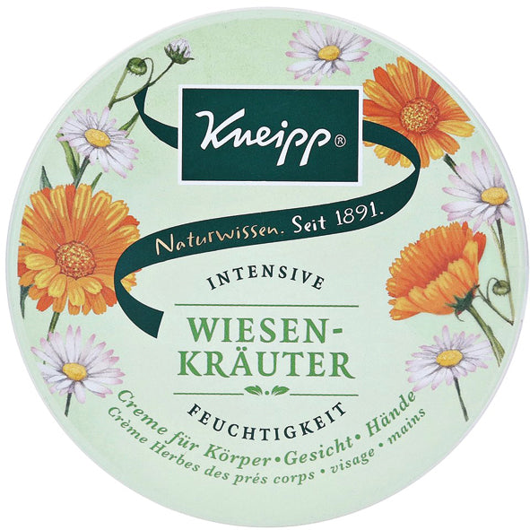 Kneipp Creme 150ml Wiesenkruter Creme fr Krper, Gesicht & Hnde intensive Feuchtigkeit