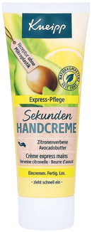 Kneipp Sekunden Handcreme 75ml Express-Pflege mit Zitronenverbene&Avocadobutter