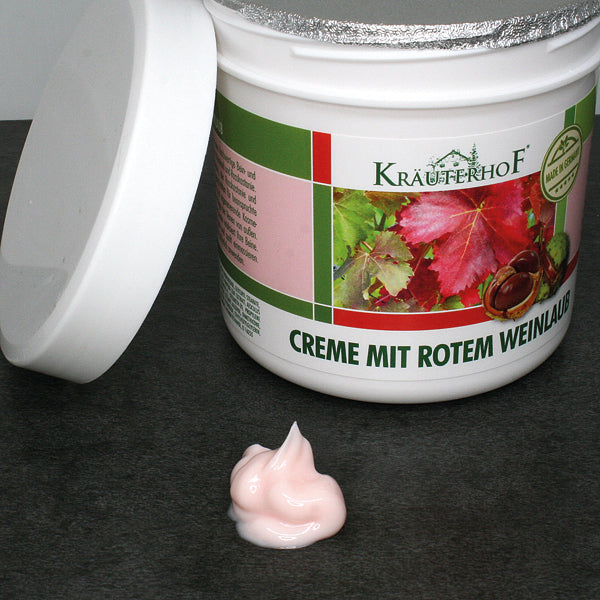 Creme Kruterhof 100ml rotes Weinlaub in Dose