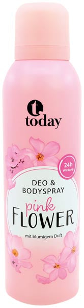 Deospray Today 200ml Pink Flower