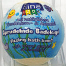 Badekugel Elina Kids 100g 3-fach sort. Display Octopus-Kiwi, Delphin-Traube, Seestern-Himbeere mit Traubenkern- & Avocadol