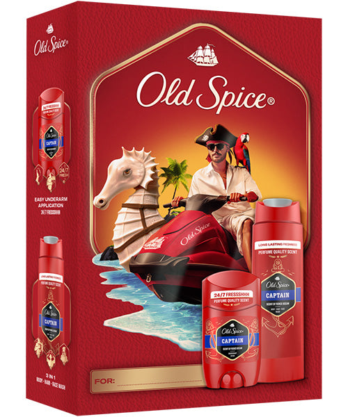 Old Spice GP Dark Captain Deo Stick 50ml+ Dusch