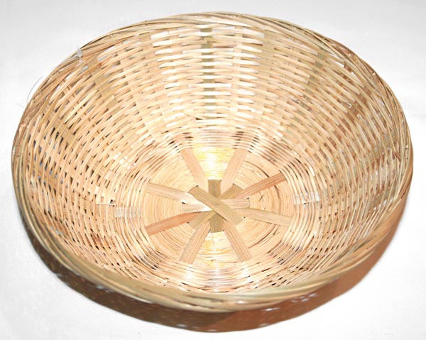 Bastkorb rund naturfarben 22,6x4cm
