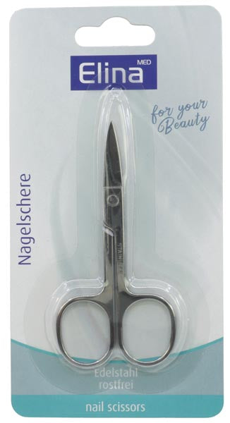Nagelschere Elina rostfrei auf Karte 9cm