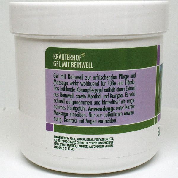 Kruterhof 250ml Gel mit Beinwell