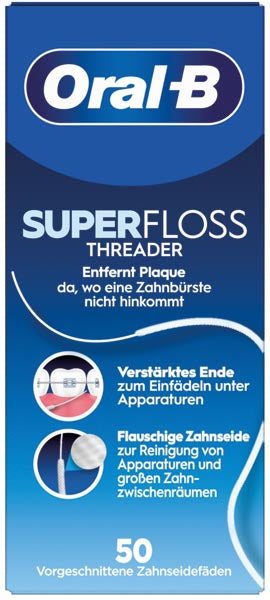 Oral B Zahnseide Superfloss 50er