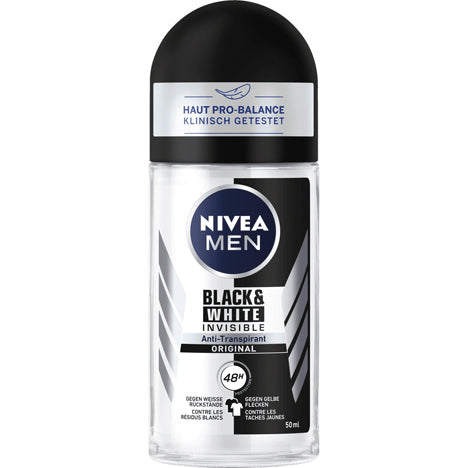 Nivea Deoroller 50ml For Men Black&White Power