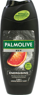 Palmolive Dusch 250ml For Men Energising mit therischem Zitrus-l und Magnesium-Extrakt 3in1 fr Krper, Gesicht & Haar