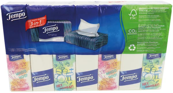 Tempo Taschentücher 42x10 4 lagig