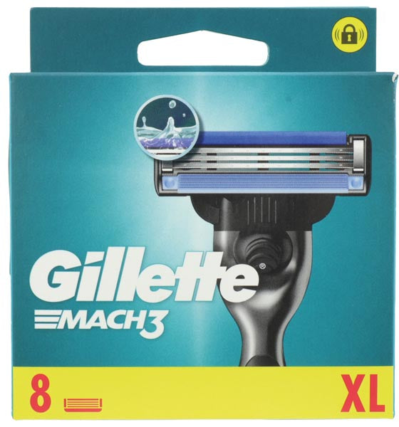 Gillette Mach3 8er Klingen