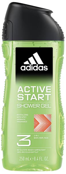 Adidas Dusch 250ml 3in1 Active Start