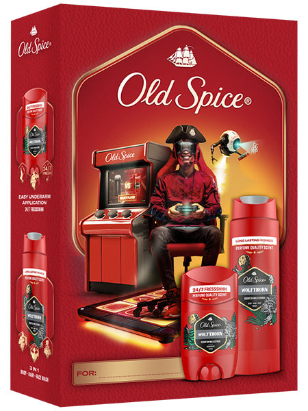 Old Spice GP Wolfthorn Stick 50ml+Duschgel 250ml