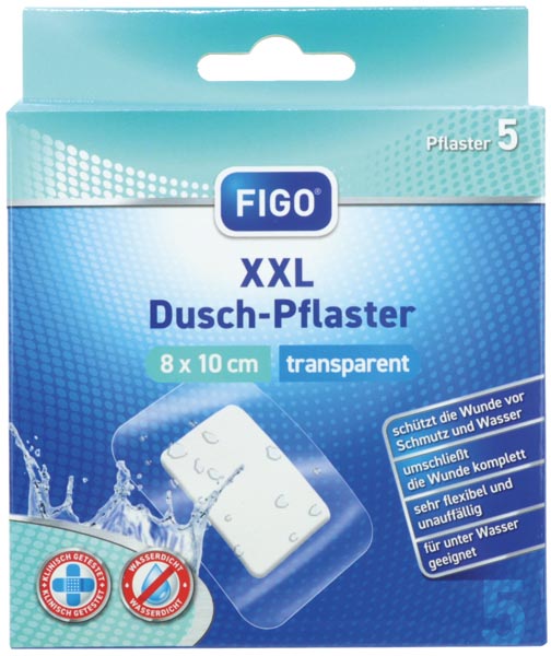 Wundverband XXL Duschpflaster 8x10cm 5er